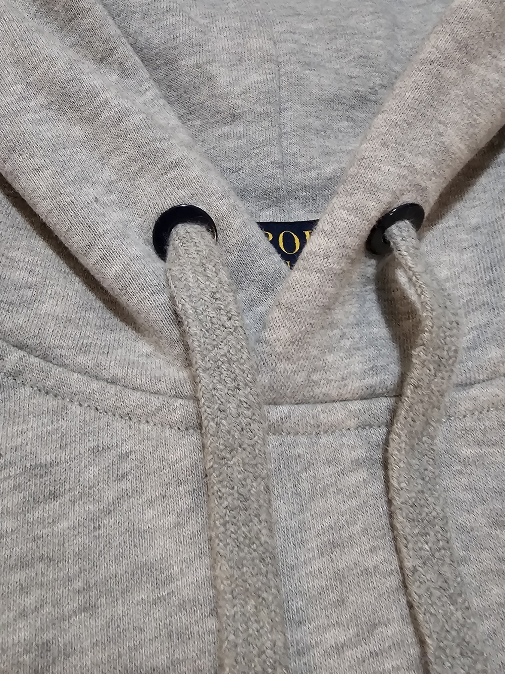 Polo by Ralph Lauren Heather Gray Hoodie with Embroidered Pony - Picture 4 of 6